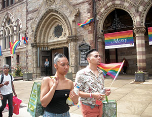 Somerville was well-represented at Saturday’s LGBT Pride Parade in Boston.