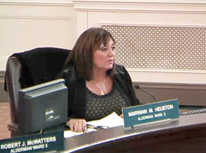 Ward 2 Alderman Maryann M. Heuston successfully put through a resolution to provide child care services for families that wish to attend public meetings.