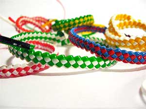 braided gimp bracelets